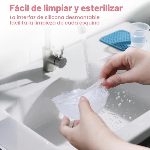 Vista 6 de Recolector de leche materna, recolectores de leche para lactancia, conchas de leche materna reutilizables, protector que protege los pezones