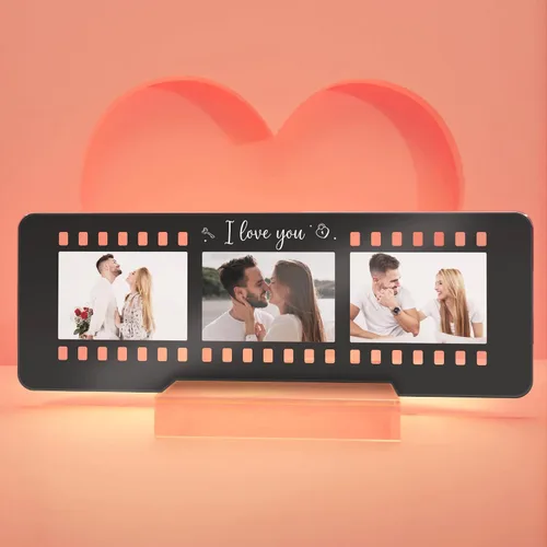 Vista 23 de EGD Placa acrílica personalizada de regalo para papá y mamá Regalos únicos para él con sus fotos favoritas Regalos personalizables para abuelos