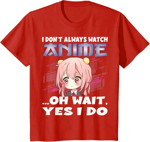 Vista 3 de Ver camiseta japonesa de anime con estampado de anime Girl, Negro, S