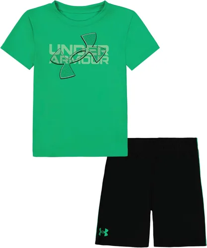 Vista 207 de Under Armour baby-girls Ua Terrazzo Leopard Heart SetShort Set