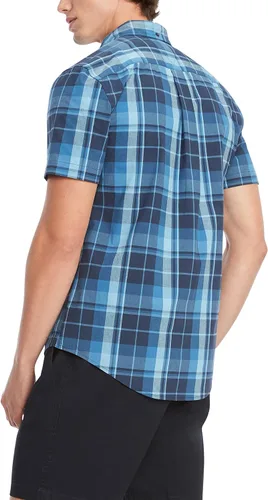 Vista 2 de Tommy Hilfiger Camisa casual de manga corta con botones para hombre en ajuste regular
