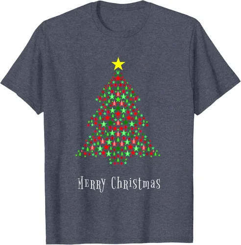 Vista 76 de Celebración del árbol de Navidad - Feliz Navidad - Camiseta de Navidad