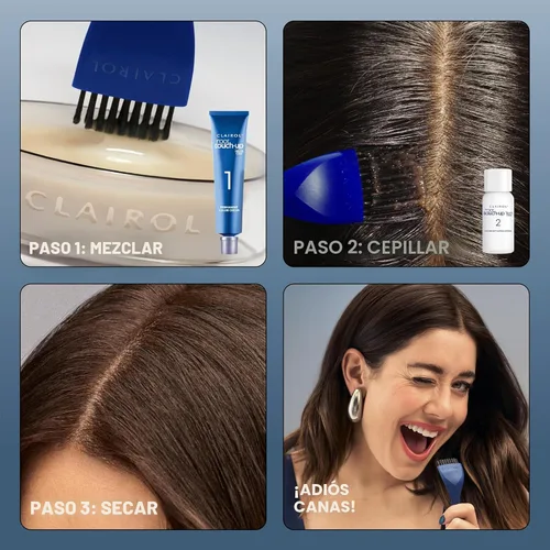 Vista 5 de Clairol Root Touch-Up de Nice'n Easy Tinte Permanente para el Cabello, 10 Rubio Extra Claro, Paquete de 1 Clairol Root Touch Up - Tinte permanente