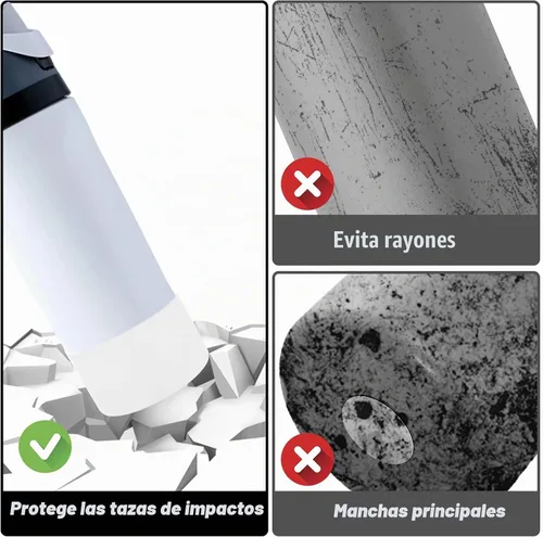 Vista 7 de Mity rain Bota de silicona 2PCS para botella de agua Owala FreeSip Malvavisco tímido