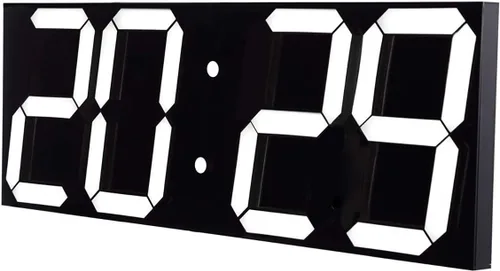 Vista 10 de Goetland Reloj de pared digital de gran tamaño de 18 pulgadas LED moderno pantalla grande temperatura multifuncional control remoto 4 dígitos