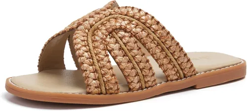 Vista 44 de THEE BRON Lindas pantuflas para niñas, sandalias elegantes para niños pequeños y niños