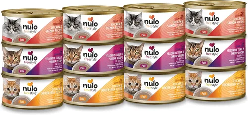 Vista 13 de Nulo Freestyle - Receta de pollo y hígado de pollo en paté, comida enlatada húmeda para gatos, 2.8 onzas (paquete de 12)