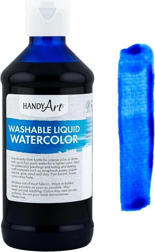 Vista 23 de Handy Art Pintura líquida lavable para acuarela, juego de 10