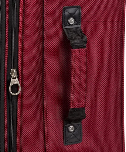 Vista 61 de SwissGear - Equipaje suave expandible Sion con ruedas, Negro