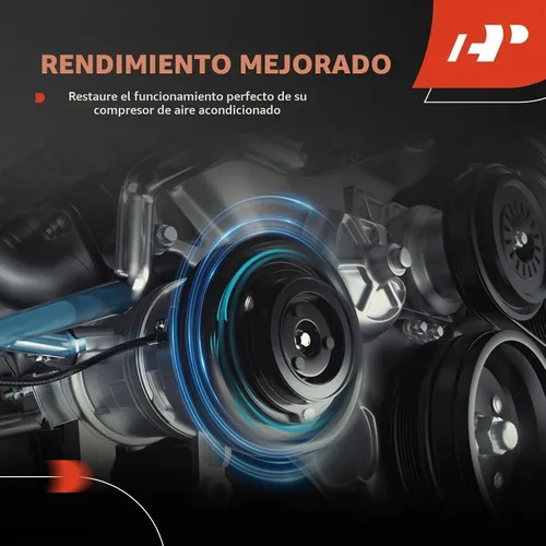Vista 6 de A-Premium Kit de embrague de compresor de aire acondicionado compatible con Ford