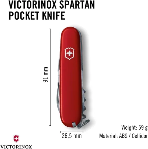 Vista 7 de Victorinox - Navaja de bolsillo suiza Spartan