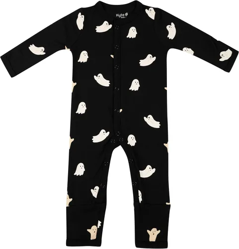 Vista 9 de KYTE BABY Mameluco suave unisex con cierre a presión, 97% rayón hecho de bambú, 3% elastano