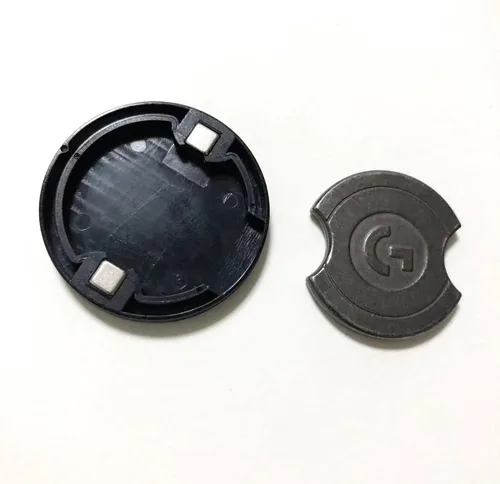 Vista 3 de LZYDD Repuesto de 0.35 oz de peso con cubierta de puerta para mouse inalámbrico Logitech G403G703G903G502G Pro (peso negro + puerta)