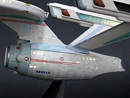 Vista 4 de Bandai Star Trek 1/850 USS Enterprise NCC-1701 (importación de Japón)