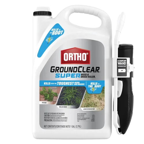 Vista 19 de Ortho GroundClear - Herbicida super concentrado para malezas y hierbas, fórmula de acción rápida que elimina las malas hierbas y hierbas más