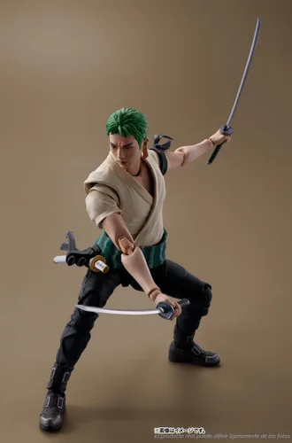 Vista 9 de TAMASHII NATIONS - Una serie de Netflix: One Piece - Figura de acción Roronoa Zoro S.H.Figuarts