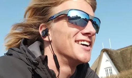 Vista 3 de Revo Gafas de sol Jett Lentes polarizadas Filtro UV Semi-Rimless Rectángulo Wrap Frame