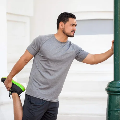 Vista 7 de BALENNZ Camisetas de entrenamiento para hombres, absorben la humedad, de secado rápido, atléticas, atléticas, para hombre, para el gimnasio