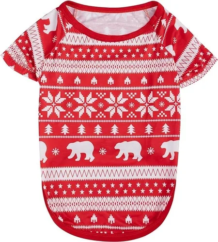 Vista 5 de Pijamas de Navidad familiares a juego, pijamas de Navidad para adultos, niños, bebés, perros, Navidad, ropa de dormir familiar