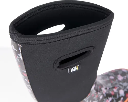 Vista 5 de WTW - Botas de lluvia que llegan a media pantorrilla para mujer, impermeables, aisladas, de neopreno, botas para cacería, botas de jardín, botas