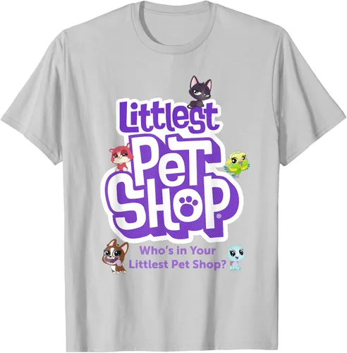 Vista 17 de Littlest Pet Shop ¿Quién está en tu tienda? Camiseta Blanco