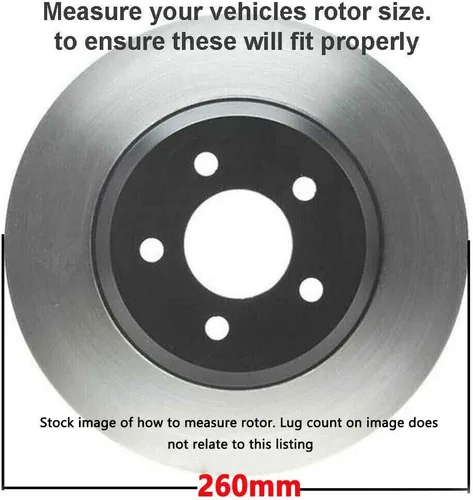 Vista 174 de Detroit Axle - Rotores de freno delantero para 04-13 Mazda 3 Rotores de frenos de disco 06-15 Mazda 5 Reemplazo: Rotor regular delantero de 11.81