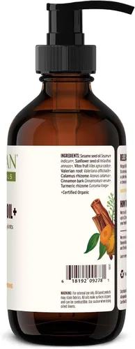 Vista 8 de Banyan Botanicals Nirgundi Oil+ - Aceite de hierbas ayurvédicas orgánicas - Limpieza y relajación - Aceite de masaje muscular y articular - 8 onzas