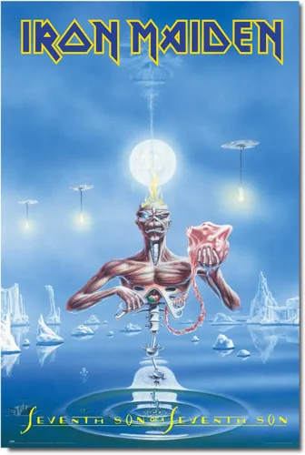Vista 7 de Grupo Erik Póster de ántrax Evil Kings - 36 x 24 pulgadas / 36.0 x 24.0 in - Enrollado - Póster genial, póster de arte, carteles de pared e