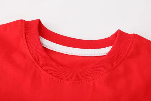 Vista 3 de Little Hand Conjunto de camiseta de lentejuelas para niños pequeños, conjunto de pantalones cortos para niños, ropa de juego casual y pantalones