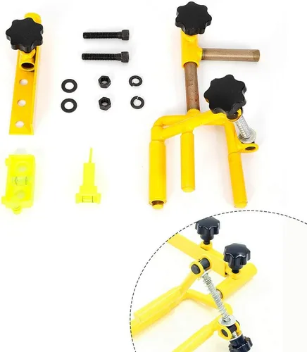 Vista 3 de Arco compuesto Arco paralelo tornillo de arco paralelo, Upthehill American Archery Paralelo Universal Bow Vise ajustable Compuesto arco blanco