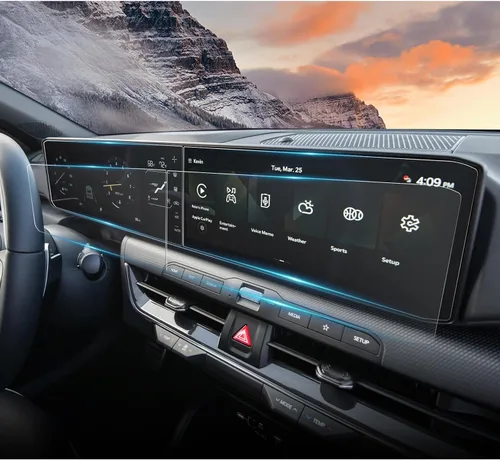 Vista 18 de YEE PIN Protector de pantalla de vidrio templado HD de 8 pulgadas para Kia Forte 2019, 2020, 2021, 2022, protector de pantalla de 8 pulgadas