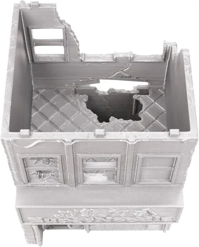 Vista 5 de Tienda de fideos arruinados - Tabletop Terrain by Corvus Terrain Compatible con MCP 1.260 in