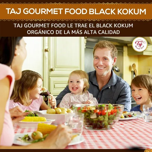 Vista 5 de TAJ Premium Indian Black Kokum (Mangostán Silvestre), (seco, 7 oz (nuevo))