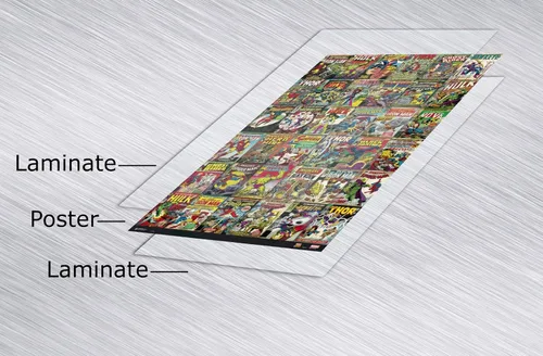 Vista 5 de POSTER STOP ONLINE Marvel Comics - Póster impreso (collage de 36 portadas clásicas de Marvel Comics) (tamaño: 24 x 36 pulgadas) (póster laminado)