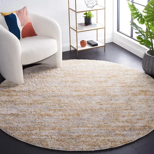 Vista 24 de SAFAVIEH Berber Shag Collection - Tapete para pasillo, 2 x 6 pies, color gris y marfil, diseño moderno, no desprende pelusa y de fácil cuidado, 1.2