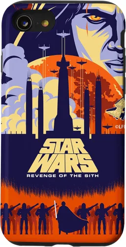 Vista 18 de Star Wars Funda con póster de película ilustrada La venganza de los Sith para iPhone 17