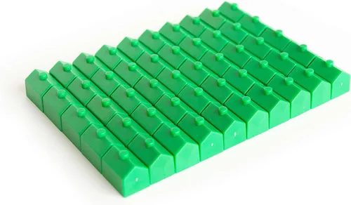 Vista 2 de Hoteles de plástico: Hotel de reemplazo de juego de mesa de color verde