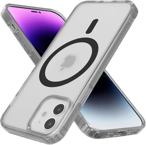 Vista 74 de Yriklso 3 en 1 Funda Magnética Fuerte para iPhone Air, 1X Protector de Pantalla + 1X Protector de Lente de Cámara, Cubierta Protectora a Prueba