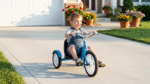Vista 6 de Groffdale Chopper Deluxe - Triciclo infantil Azul