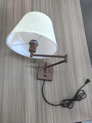 Vista 10 de TRLIFE Aplique de pared enchufable, juego de 2 lámparas de pared regulables con brazo oscilante de níquel cepillado, cable de enchufe y interruptor
