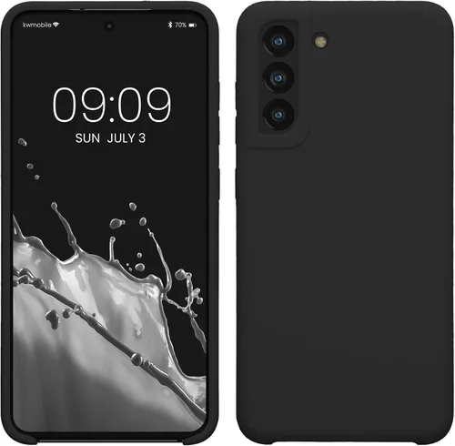 Vista 28 de kwmobile Funda compatible con Samsung Galaxy S9 - Funda de silicona TPU con acabado suave - Blue Reef