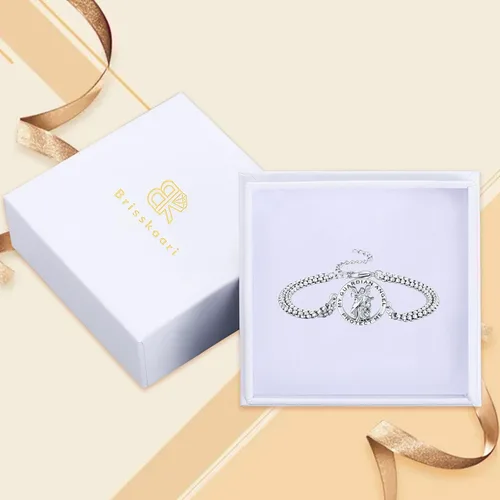 Vista 7 de Brisskaari Collar ovalado de Nuestra Señora de GuadalúÁngel de la Guardia para mujeres y hombres, plata de ley 925 católica Virgen María, collar
