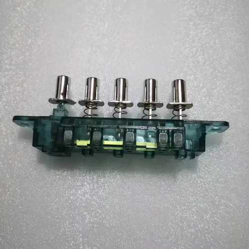 Vista 4 de MQ165 3-Interlock 1-Reset 1-Latching 5 Teclas Interruptor 250VAC 4A para Campana de Cocina