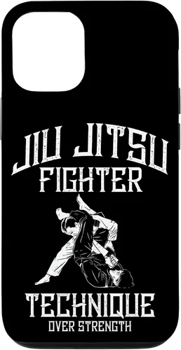 Vista 28 de Martial Arts MMA Fighter Technique Over Strenght Jiu Jitsu Case for iPhone 16