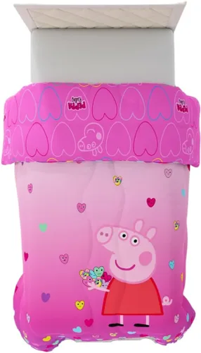 Vista 43 de Franco Ropa de cama para niños, edredón de microfibra suave, individual, Hello Kitty