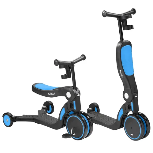 Vista 11 de Larktale scoobi - Scooter y bicicleta de equilibrio 5 en 1, color verde vizcaya Verde (Biscay Green)