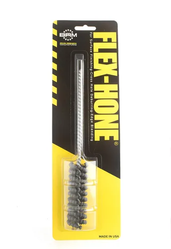 Vista 118 de Brush Research pulidor cilíndrico FLEX-HONE, serie BD, abrasivo de carburo de silicio, 1