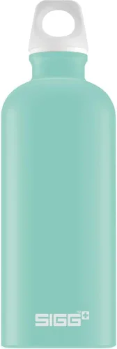 Vista 8 de Sigg - Botella de agua de metal reciclado - Traveller - Fabricada en Suiza - Para bebidas carbonatadas - Sin BPA - 20 Oz Glacier