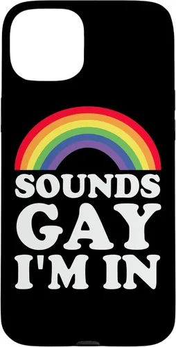 Vista 9 de Funny Gay Pride Sounds Gay I'm In LGBTQ Case for iPhone 16