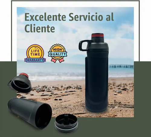 Vista 7 de Botella de agua de desvío con capacidad de 13.5oz - Compartimento oculto definitivo para viajes, playa, automóvil para guardar objetos de valor como
